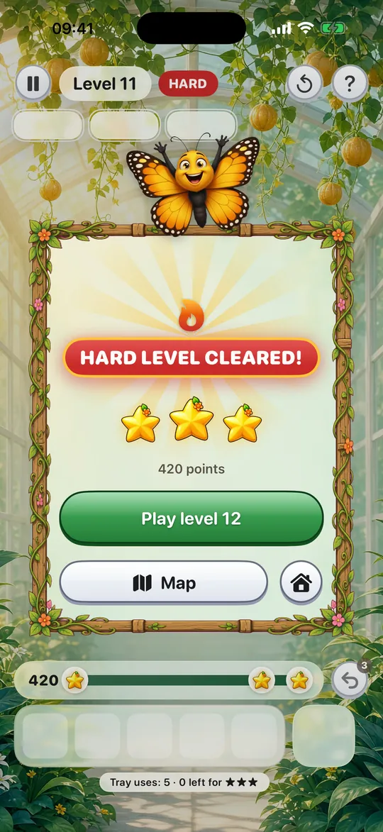 A hard level